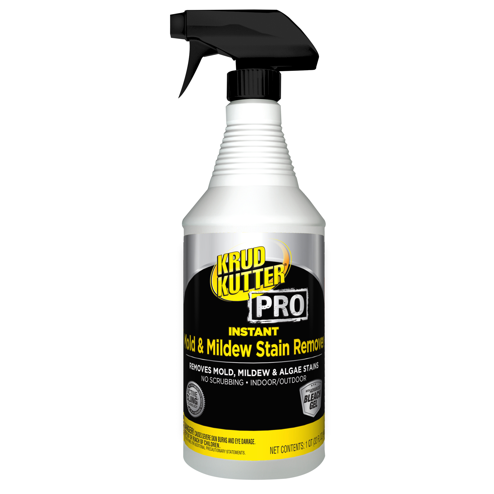 Krud Kutter Pro, Instant Mold Mildew Stain Remover Gallon, Ounces 128 oz, Model 370801